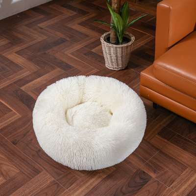 Wholesale Soft Plush Warm Non-slip Pet Cushion Luxury Dog Sofa Bed