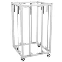 Multi-purpose 36" Vertical Large 8 Roll Paper Rack Cutter Dispenser