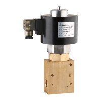 3/2-Way Direct Acting Brass Solenoid Valve Universal